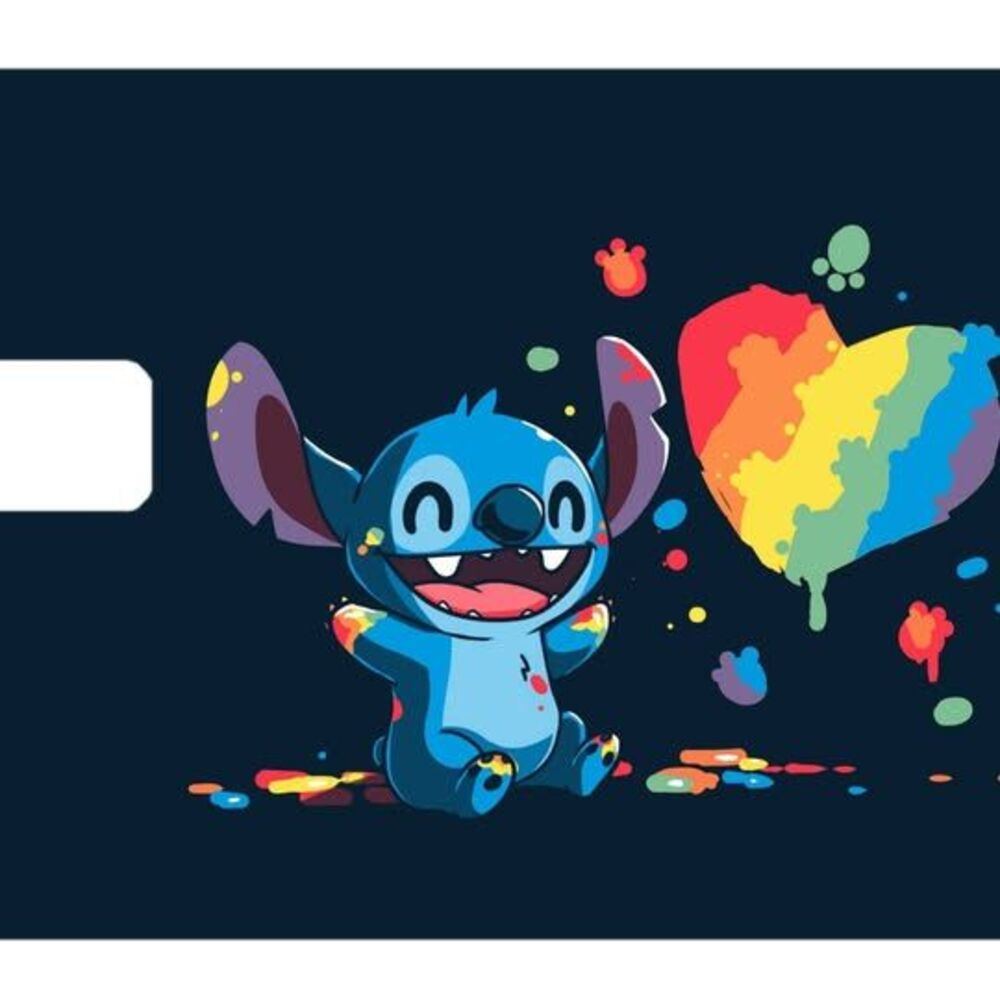 Stitch Card Decal